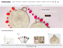 Tablet Screenshot of fromnord.pl